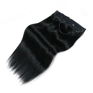 100% มนุษย์ผมสไตล์ใหม่สี1ชิ้นคลิปในคลิปต่อผม - Product Image 5