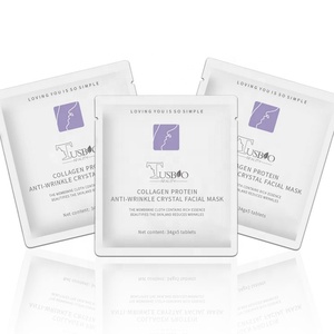 Bio kollajen gerçek derin maske (4 yaprak X 1.19 Oz.) Bayan için yoğun cilt nemlendirici gençleştirme yüz maskesi için yüz sayfası maskeleri - Product Image 1