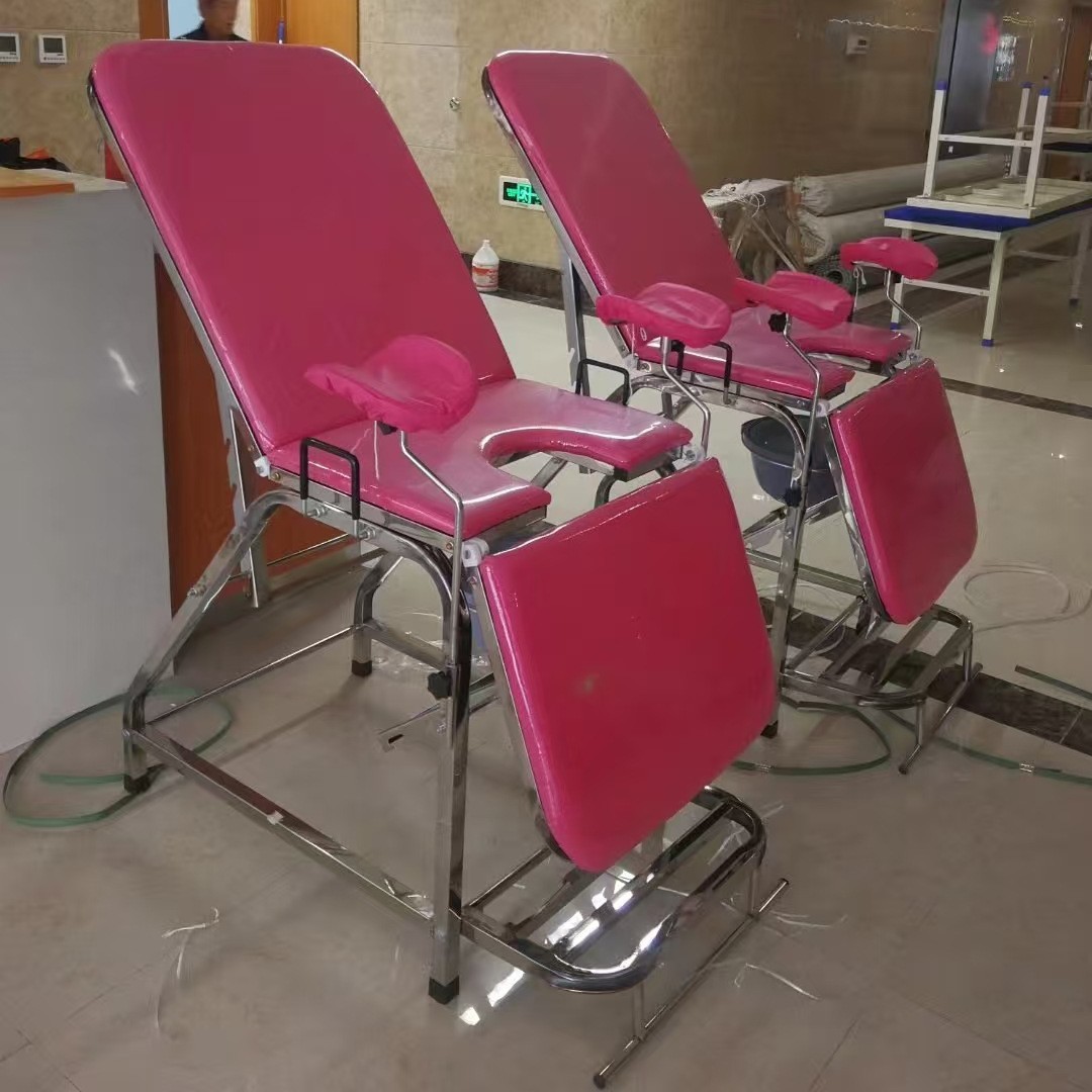 Table d'examen en acier inoxydable