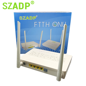Strong Heat Dissipation GPON ONU 1GE+3FE+USB FTTH XPON English Version Wifi Router Modem for Fiber Optic <strong>Network</strong>