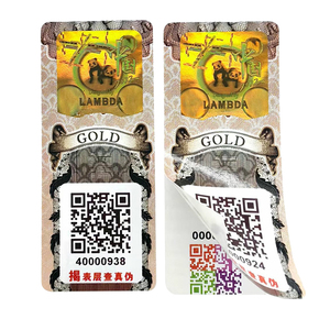 Kunden spezifischer Hologramm-Sicherheits aufkleber Gestanztes holo graphisches Laser aufkleber etikett für <span class=keywords><strong>QR</strong></span>-Barcode Verwenden Sie das holo graphische Sicherheits etikett