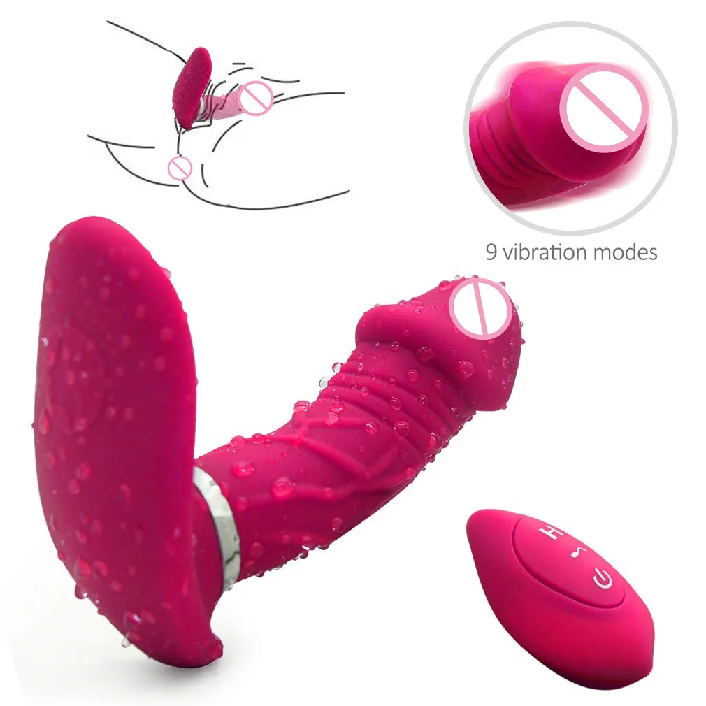 Yetişkin seks oyuncakları giymek yapay penis vibratör orgazm Masturbator G Spot Clit teşvik uzaktan kumanda külot vibratörler seks oyuncak kadınlar için