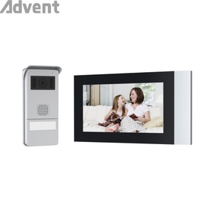 Videoportero a color de 7 pulgadas, videoportero con cable, timbre de puerta, pantalla de interfono - Product Image 1