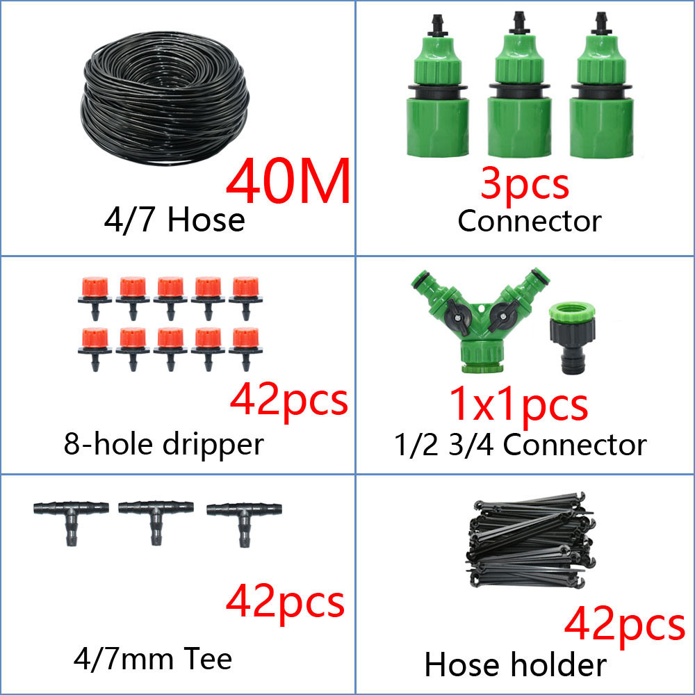 Kit negro de 40 metros