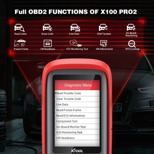 XTOOL X100 Pro2 Auto OBD2 Kfz-Scanner Schlüssel programmierer X100PRO Auto-Code leser Scanner Auto diagnose werkzeuge - Product Image 2