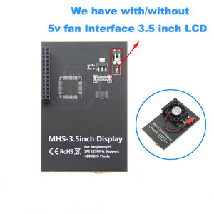 -3.5 Pollici TFT Raspberry PI Modulo Display LCD 320x480 Touch Screen Resistivo di Tocco di Controllo Supporto Doppio schermo di Visualizzazione Dello Schermo - Product Image 2
