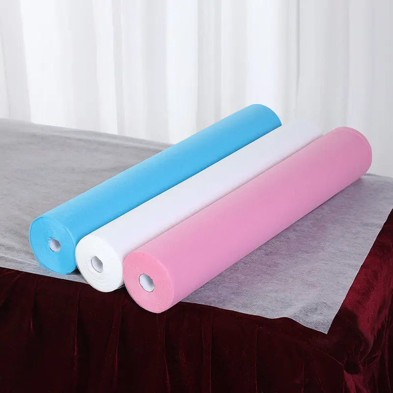 Non woven sheet soft breathable massage bed Hotel Spa Beauty Salon medical disposable hospital bed sheets