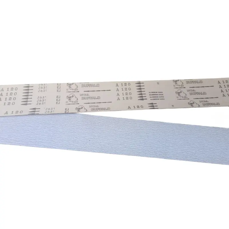 Japon NCA buffle J631 tissu doux enduit polissage tissu abrasif ceinture métal brossé polissage tissu abrasif ceinture