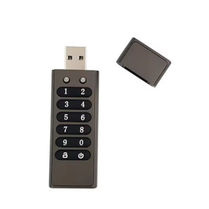 USB3.0 <strong>Flash</strong> Drive with 32GB to 64GB Capacity Digital Key Encryption &amp; AES256 Bit Hardware Encryption Metal Gift New Stock - Product Image 5