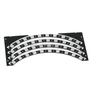 WS2812B modulo striscia 24 bit 24 X WS2812 5050 RGB lampada ad anello a LED con driver integrati ws2812 RGB 24 - Product Image 3
