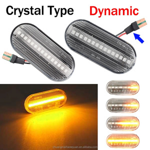 Dinamik akan LED yan işaretleyici dönüş sinyal ışığı VW Transporter T5 Polo Golf için 3 4 Passat B5 Sharan Lupo Bora Bora - Product Image 6