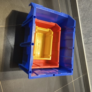 OEM stack-able plastik sebze eşya kutuları/plastik yığın ve asmak Bin 320*250*200 - Product Image 1