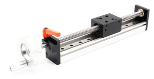 XYZ Axis CNC Manual Guía de riel lineal Deslizamiento de movimiento Mesa deslizante de pista única de carrera efectiva 500 mm/s - Product Image 5