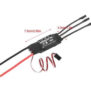 NEEBRC 20A 30A 40A 50A 60A 80A RC FPV Бесщеточный контроллер скорости ESC UBEC 2-6S программная карта для самолета Вертолет игрушечная часть - Product Image 5