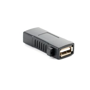 带螺丝孔的<span class=keywords><strong>USB</strong></span> 2.0 AF/AF插头a型母至a型母适配器连接器转换器 - Product Image 3