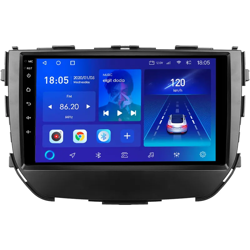 Android 12 Cho Suzuki Vitara Brezza 2016 - 2019 Đài Phát Thanh Xe Hơi Đa Phương Tiện Video Player Navigation Stereo GPS Android No 2din 2 Din Dv