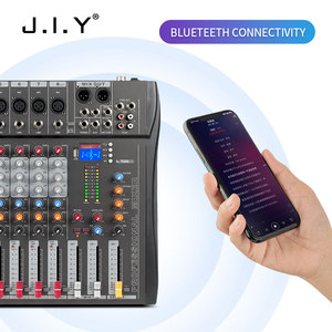 OEMプロフェッショナルコンソールMP3コンピューター入力内蔵99リバーブエフェクト8チャンネルプロフェッショナルオーディオミキサー - Product Image 4