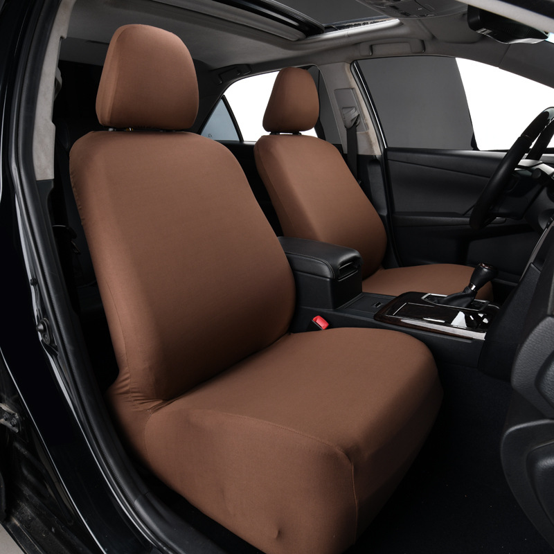 A-style front seat covers-1 piece-coffee color