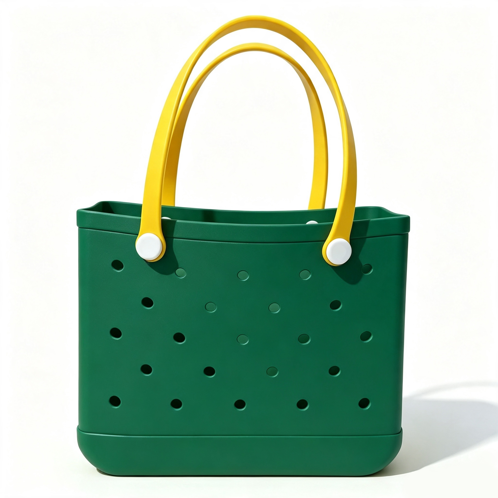Green and yellow shoulder strap