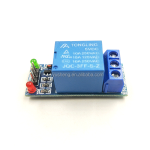 1チャンネル5Vリレーモジュール低レベルトリガー高地上レベルリレー拡張ボードJQC-3FF-S-Z LED付き - Product Image 4