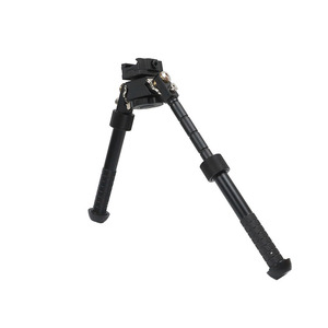 Aluminum Alloy Tactical Bracket 360 Degree Revolve Retractable V 8 Connection <strong>Bipode</strong> With QD <strong>Mount</strong> for Hunting Accessories - Product Image 1
