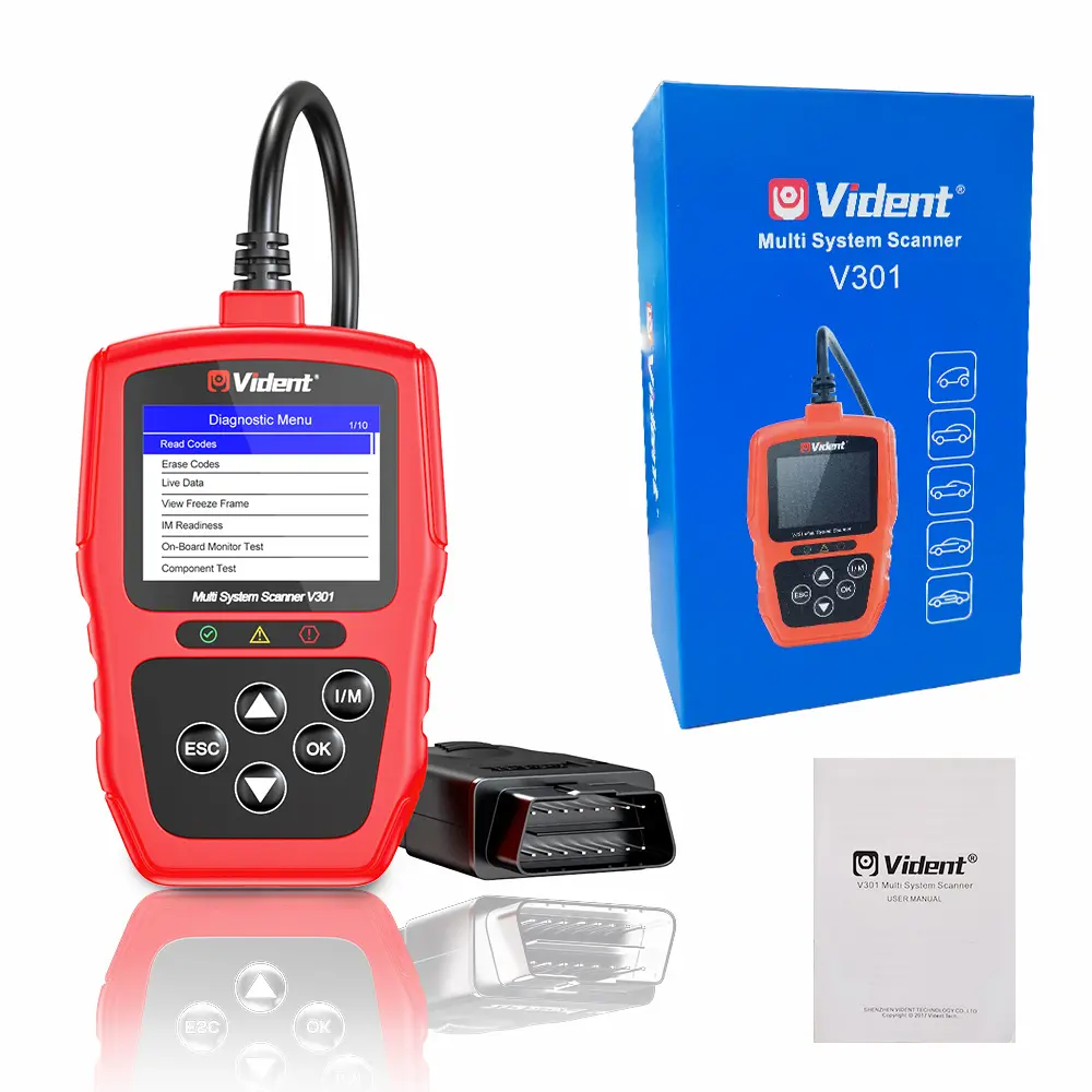 Vident V301 Automotive Scanner Vollsystem-Code leser mit SAS EPB DPF-Ölbatterie-Reset-Service für VAG VW /Audi /Skoda