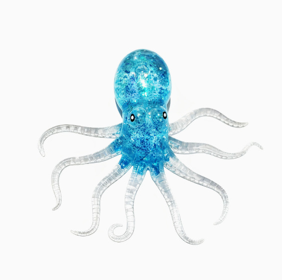 Blue octopus