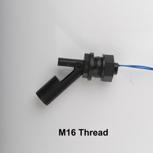Fornitura di fabbrica supporto laterale in plastica di controllo del livello dell'acqua interruttore a galleggiante M12 M16 1/2 "filo orizzontale PP sensore di livello del liquido - Product Image 3
