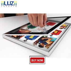 Led chiếu sáng Slim Magnetic quảng cáo ánh sáng hộp hình chữ nhật hình ảnh khung - Product Image 2