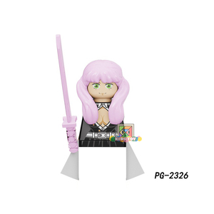 PG8292 Demon Slayer Kamado Tanjirou Nezuko Cartoon Anime Children Educational Assembly Mini Building Block Figure Plastic <strong>Toy</strong> - Product Image 3