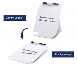 Bảng Kính Để Bàn-Giá Vẽ Để Bàn 12X8 Inch Bảng Trắng Có Chân Đế, Bảng Để Bàn - Product Image 5