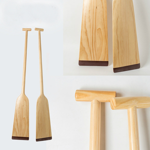 Custom Size Available Corrosion-resistant Rowing Boat <strong>Oars</strong> Wooden Craft Canoe Paddle <strong>Oars</strong> for Sale - Product Image 2