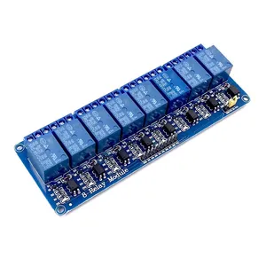 Relais modul Optokoppler Arduino 5V 12V 24V Relais ausgang 1 2 4 6 8-Kanal-Relaismodul-Platinenabschirmung