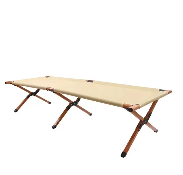 Cama plegable para acampar al aire libre de entrenamiento, tela táctica de aleación de aluminio, cama de tienda Zhejiang de acero inoxidable, aleación de aluminio, 500 Uds.