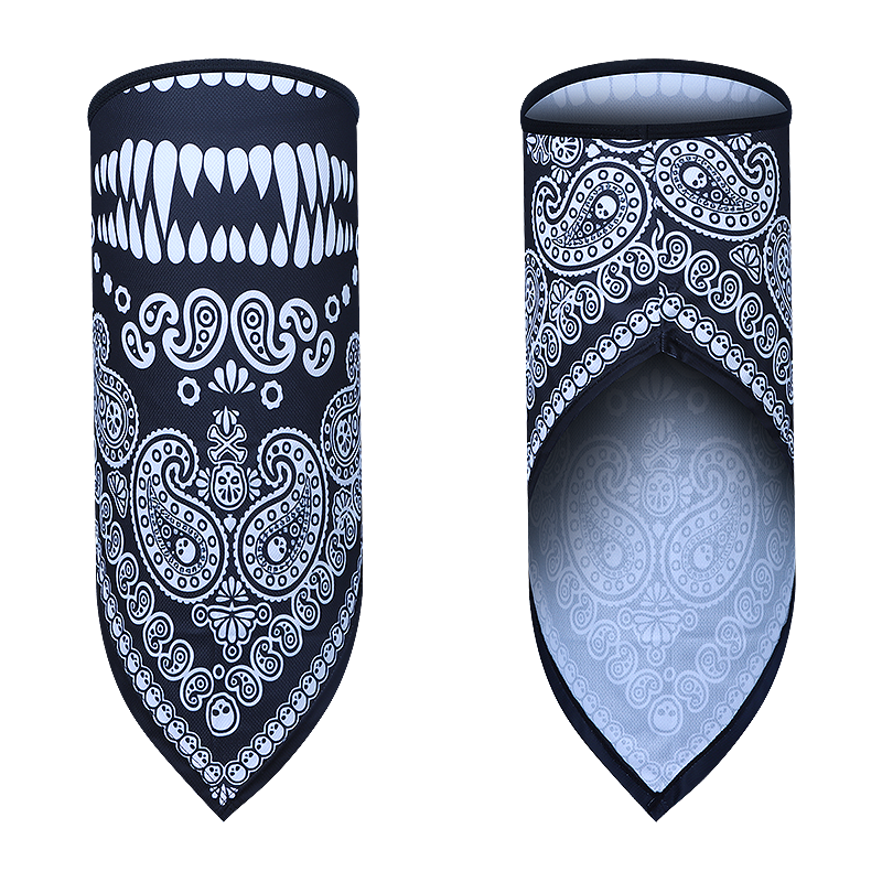 crâne aux dents blanches