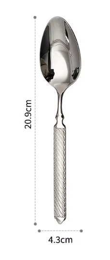 Cuillère à dîner en argent