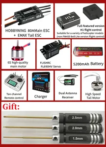 Flishrc roban Kích thước MD-500D <span class=keywords><strong>RC</strong></span> máy bay trực thăng quy mô 6CH GPS với L7 điều khiển chuyến bay RTF - Product Image 6