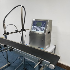 Su misura piccolo carattere continuo CIJ industriale codificatori macchina per marcatura statico stampante a getto d'inchiostro a codifica cinese - Product Image 4
