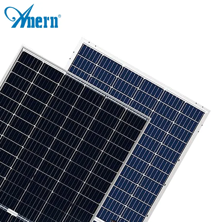 Anern MOQ 250w करने के लिए 5000 वाट फोटोवोल्टिक सौर पैनल