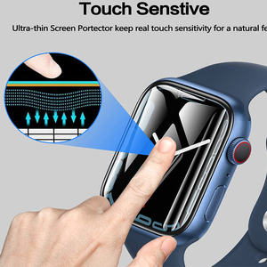 3D Waterproof Full Screen Protector for <strong>Apple</strong> Watch Ultra/Ultra 2, Series 1/2/3/<strong>4</strong>/5/6/7/<strong>8</strong>,38/40/41/42/44/45/49MM - Product Image 4