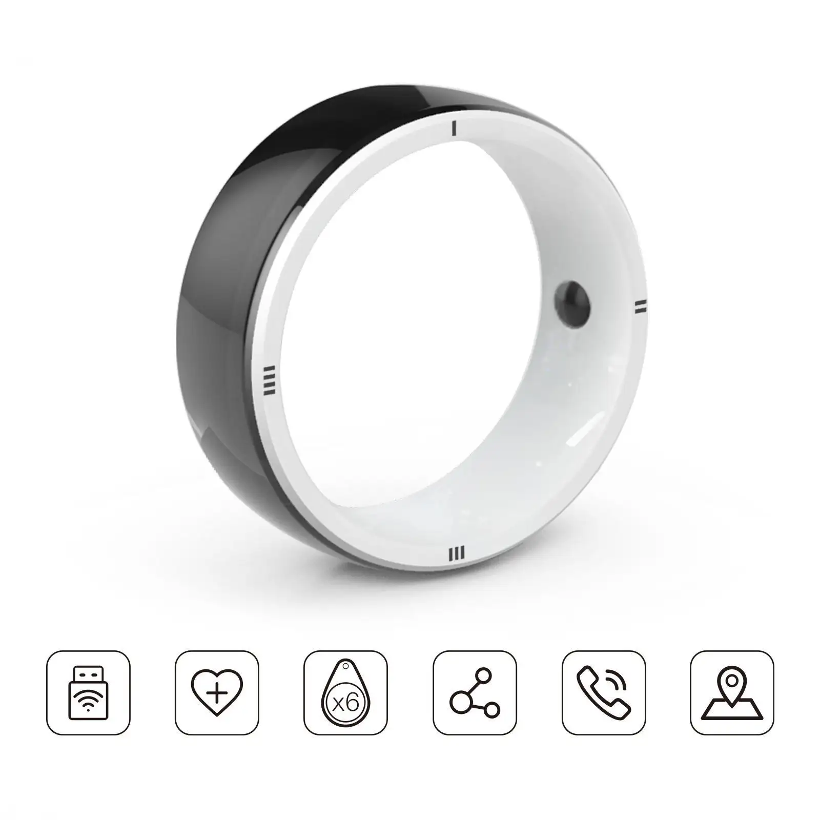 JAKCOM R5 Anillo Inteligente Nuevo Anillo Inteligente Super valor como correa de cámara ajustable wearables 2016 ss316l bobina cúpula pantalla de proyección