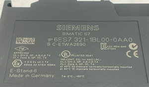 6ES73211BL000AA0デジタル入力モジュール6ES73211BL000AA0 PLCプログラミングコントローラ - Product Image 4
