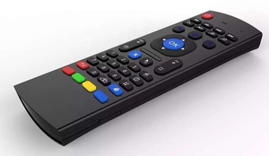 MX3 Black CE Voice Button 2.4G Wireless Remote <strong>Control</strong> Double <strong>Keyboard</strong> Learning Function PC Voice Command Fixed <strong>Code</strong> - Product Image 4