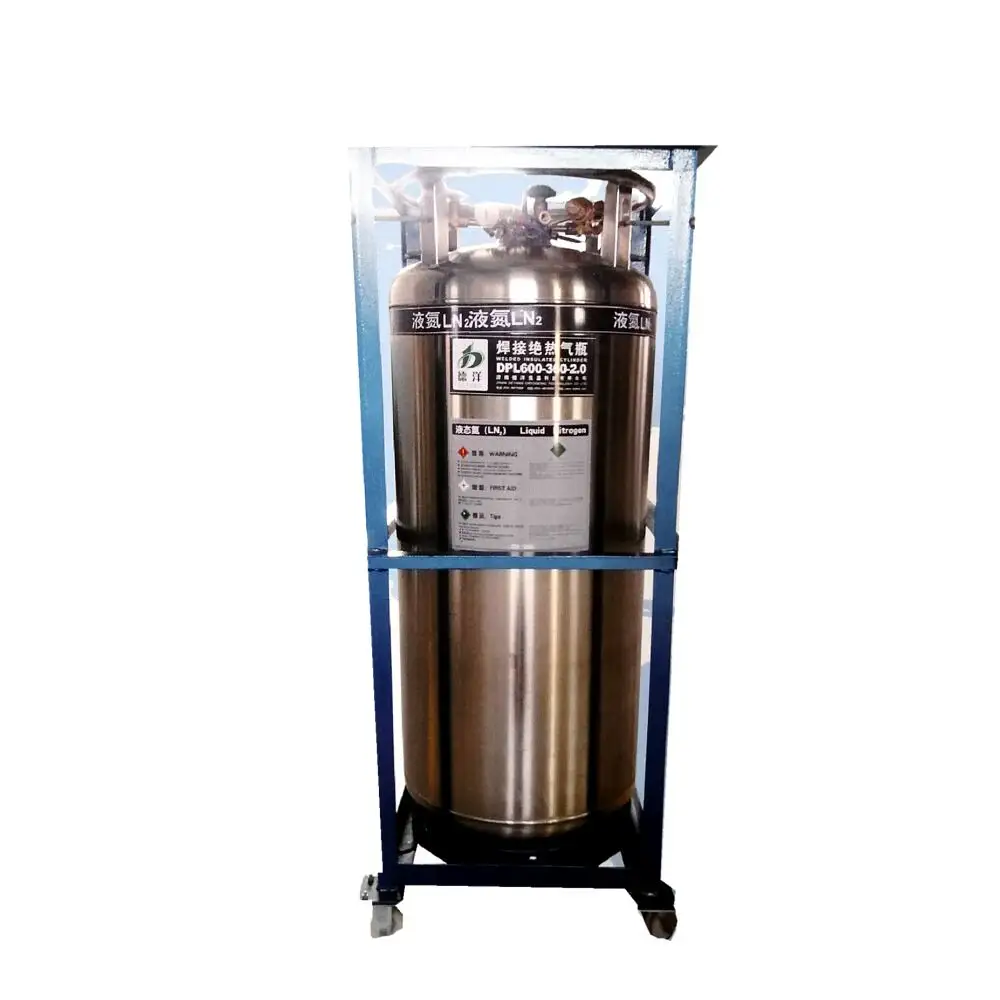 Professional Factory Cryogenic Lng Storage Tank Liquid Nitrogen Dewar Gas Cylinder