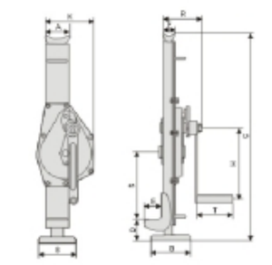Sıcak satış mekanik kriko endüstriyel Toe Jack manuel vinç - Product Image 6