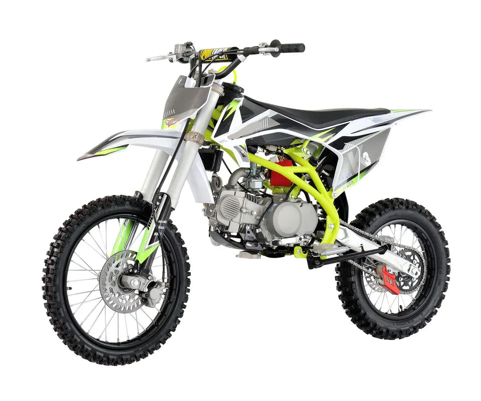 2023 Motocross 140cc Automática Enduro Motocicleta 4-Stroke Motor Mini Dirt Bike Personalização