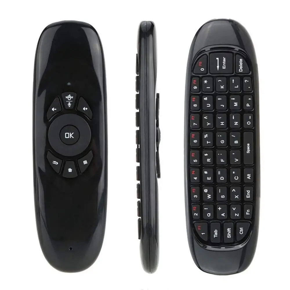 Airmouse Suara Nirkabel 2.4Ghz Q5 Q40 G21 G20 Pro Bts G10 C120 W1 W3 I8 Mx3 Remote Control Udara Mouse Backlit Keyboard