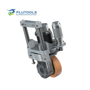 Plutools CE ISO Fabricante 1800kg Carga Vertical Drive Wheel com Amortecedor Material <span class=keywords><strong>Handling</strong></span> Equipment Parts AGV Robot