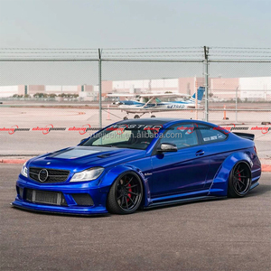 Mercedes-benz c-class W204 Coupe yeni durum tampon için yüksek kaliteli LB tarzı aerodinamik gövde kiti - Product Image 2