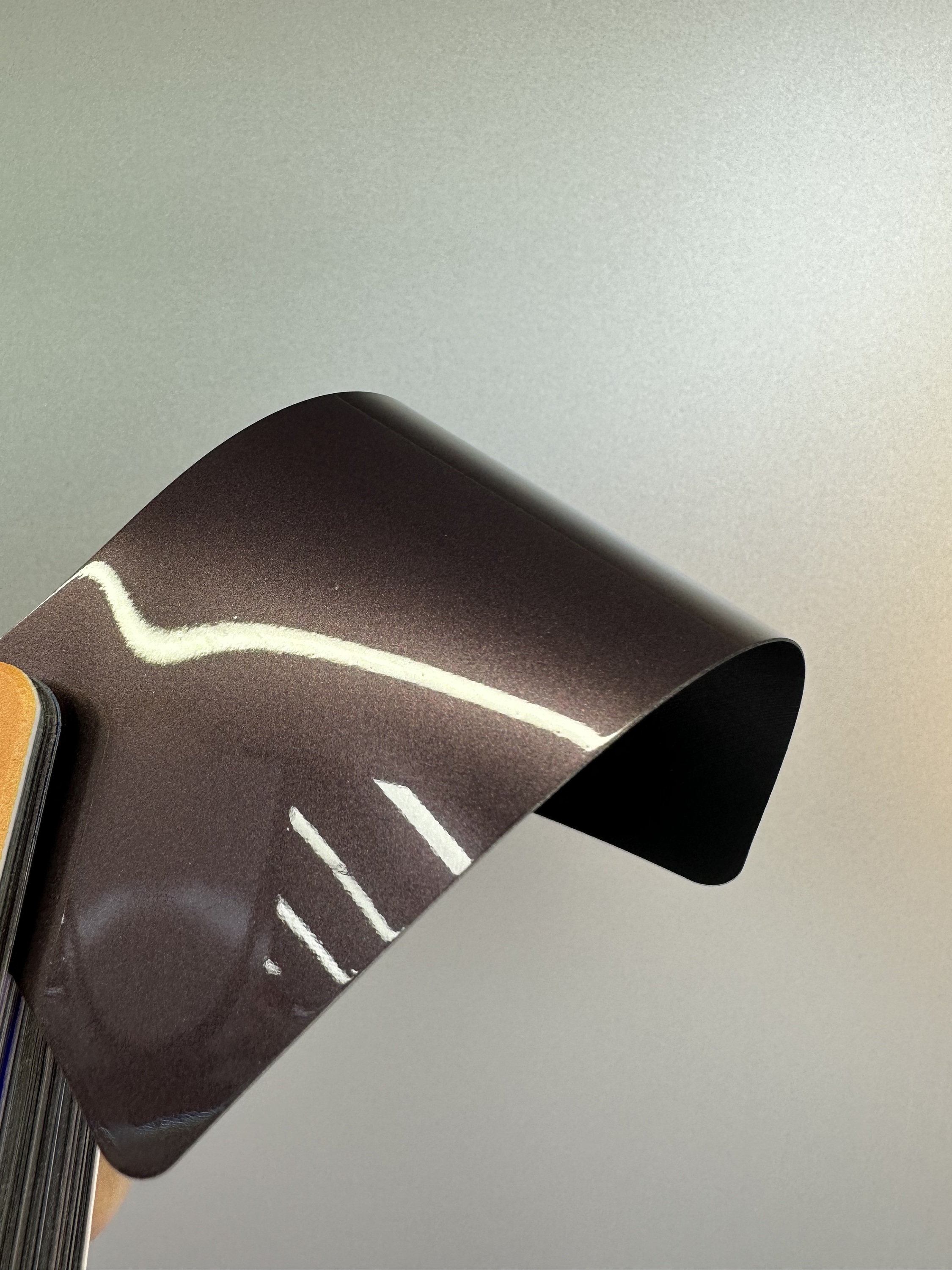 High-Gloss Metallic Purple